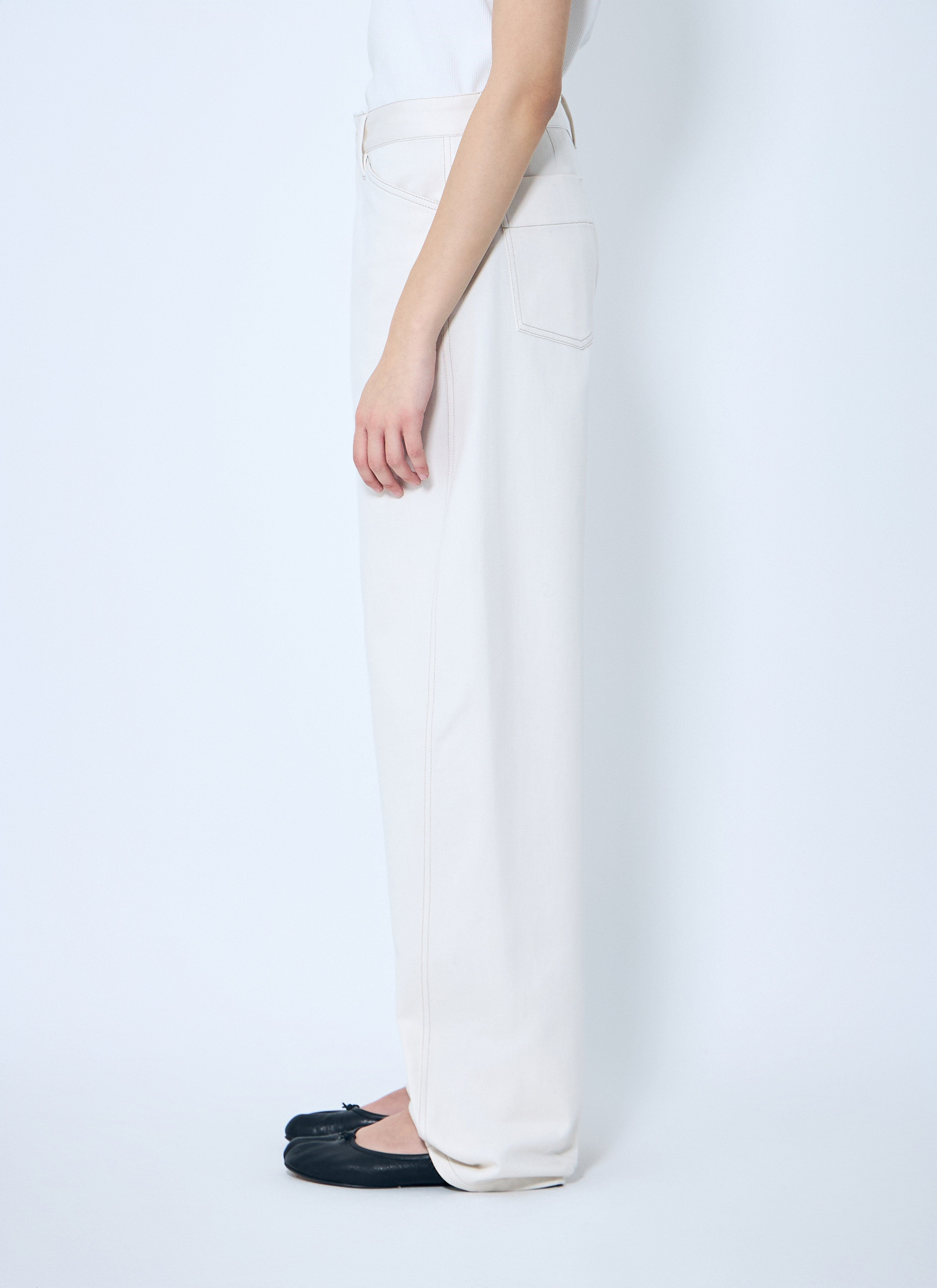 Lemaire Women Five Pocket Twisted Pants - 3