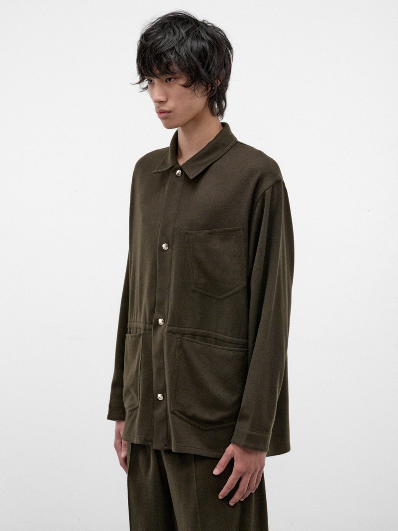 Green Cashmere Work Jacket 2