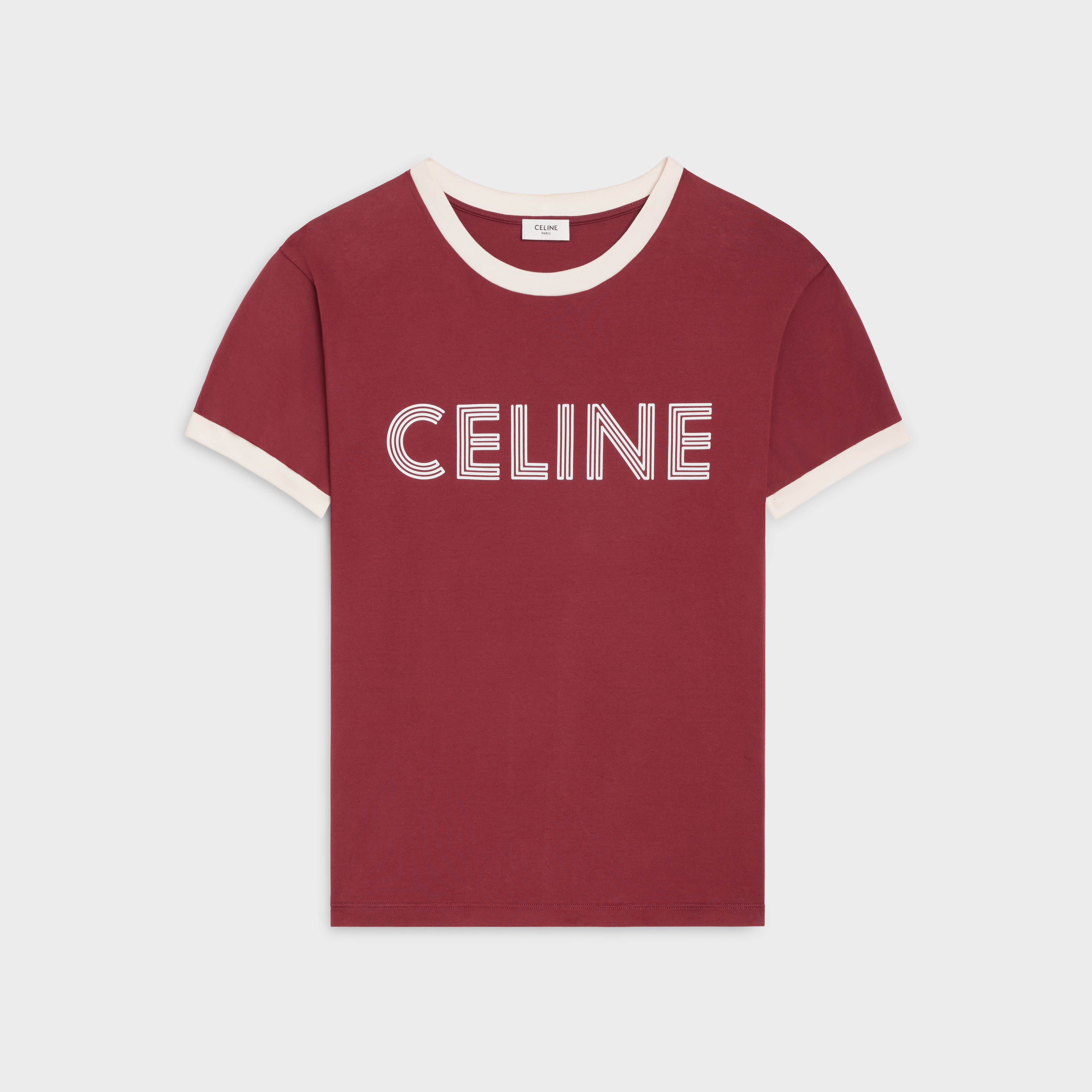 celine loose T-shirt in cotton jersey - 1