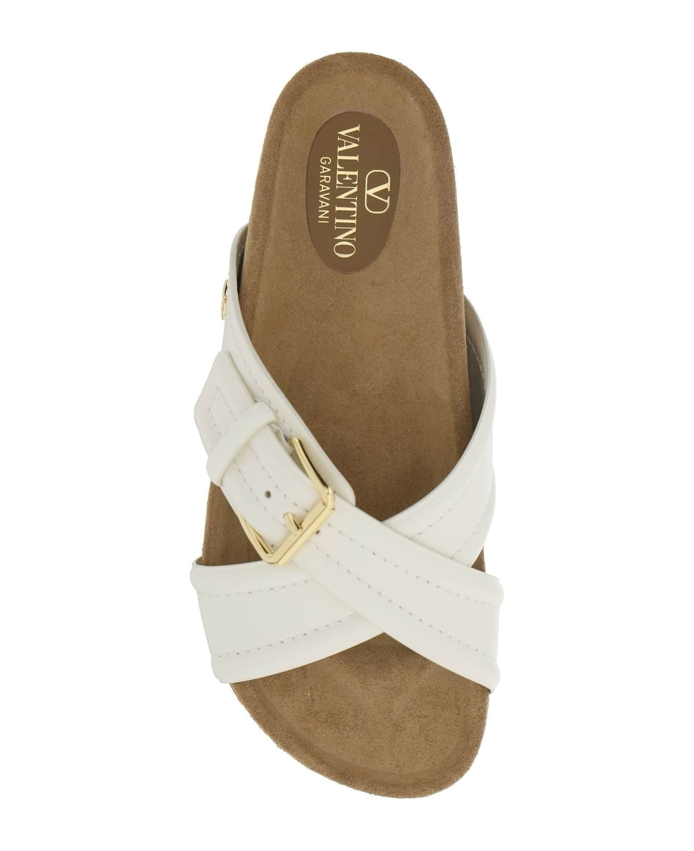 Garavani Leather Flat Sandals - 4