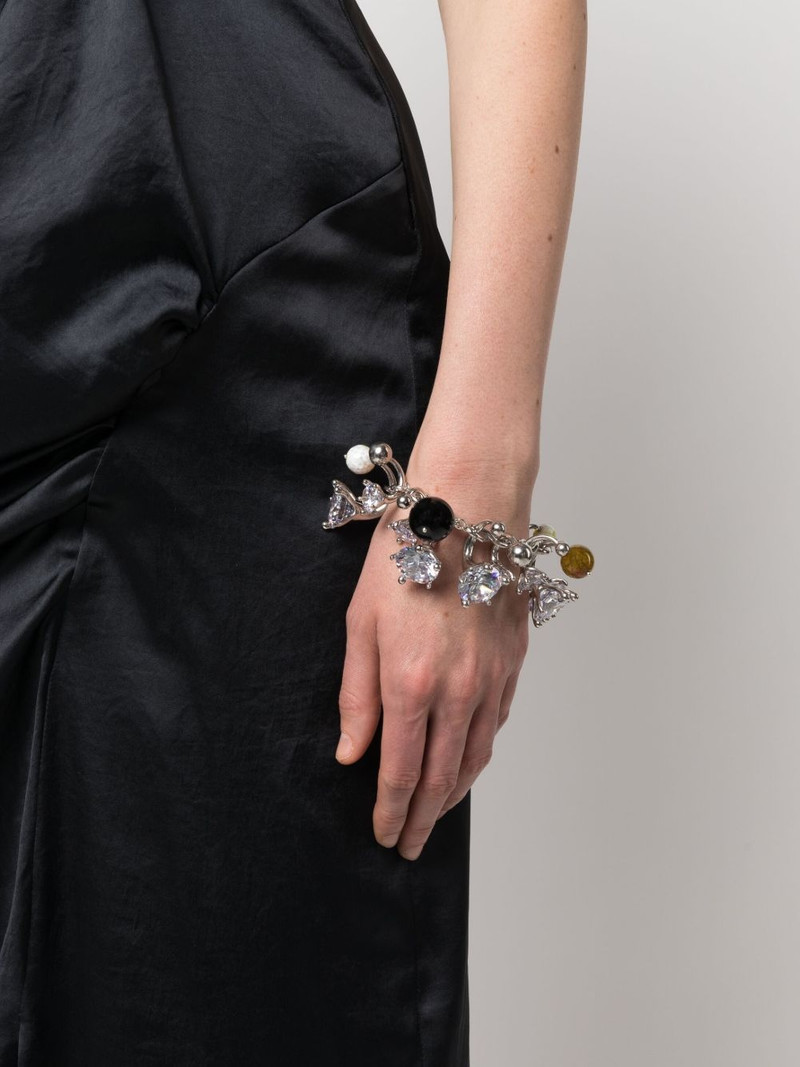 PANCONESI Diamanti Collier crystal-embellished bracelet outlook