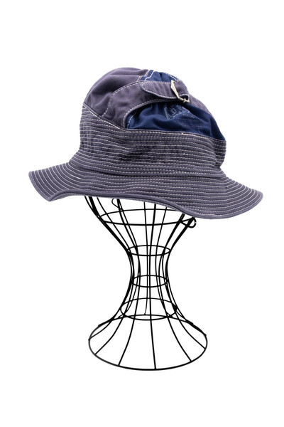 Kapital Chino THE OLD MAN AND THE SEA Hat - Navy outlook