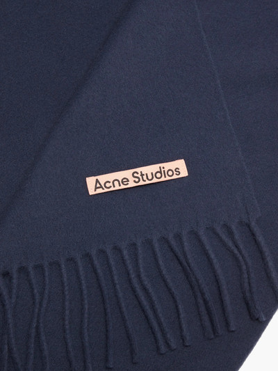 Acne Studios Canada New fringed wool scarf outlook