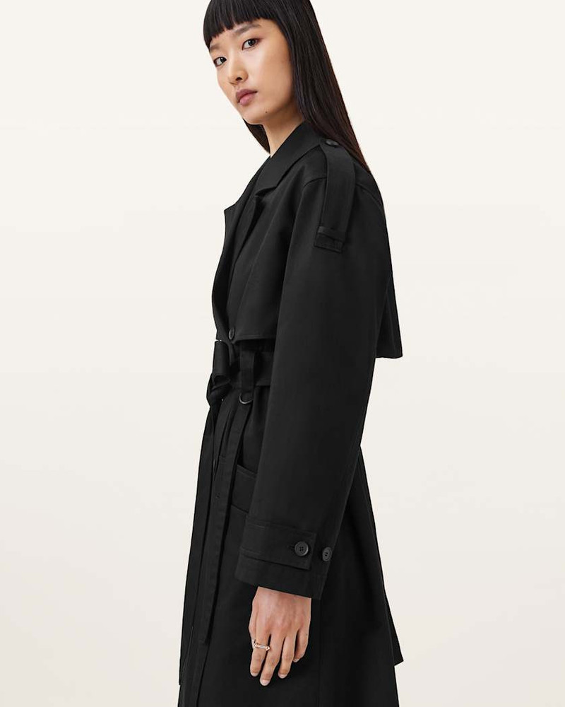 CADENCE RELAXED FIT TRENCH COAT 8