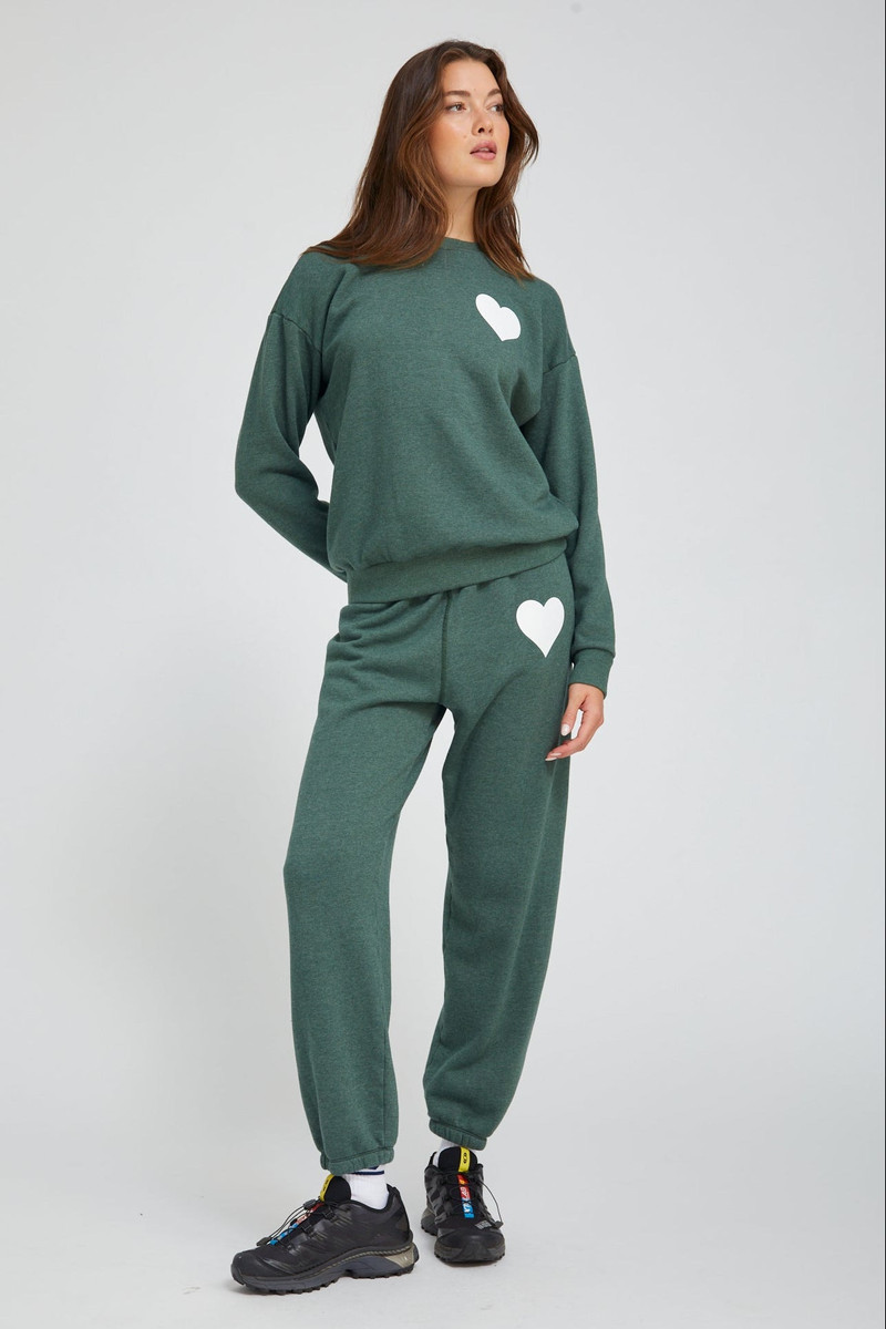 SPRWMN SAGE HEART SWEATPANTS outlook