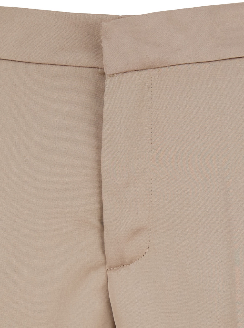 THE ANDAMANE - The Andamane Women Beige Pants With Pences On The Front In Tech Fabric Woman - 3