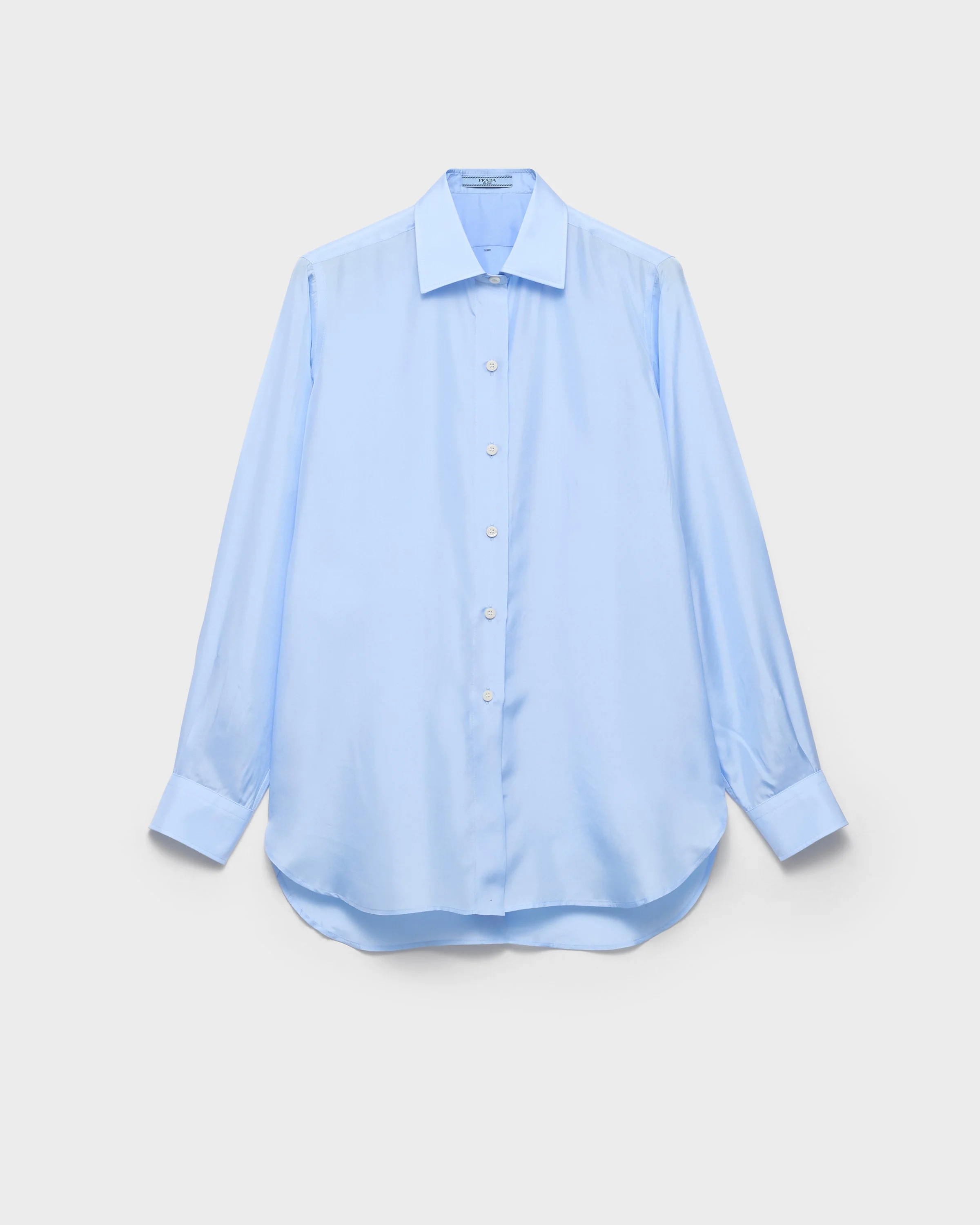 Silk poplin shirt - 1