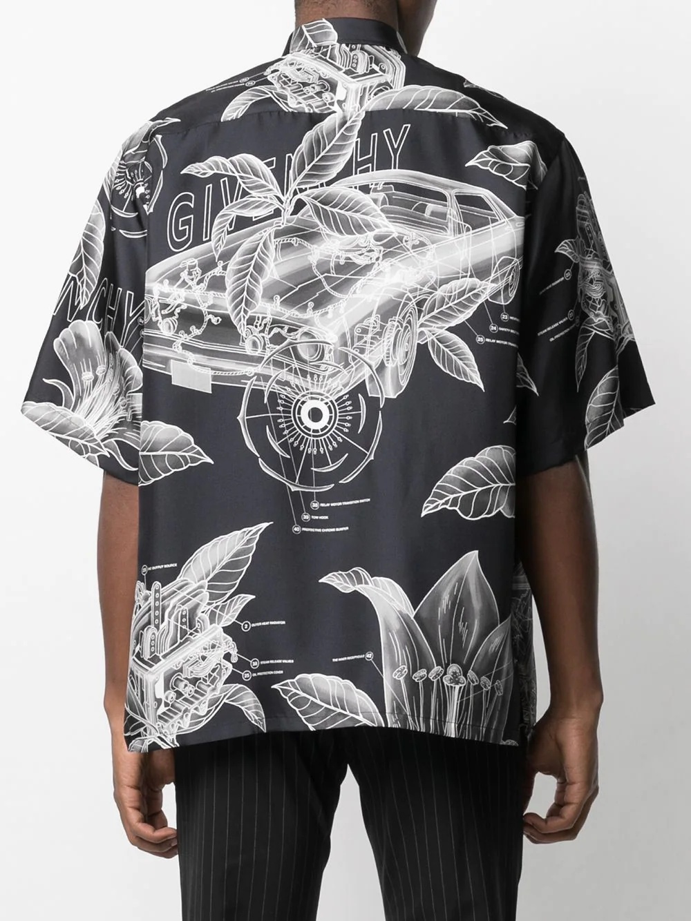 botanical-print shirt - 4