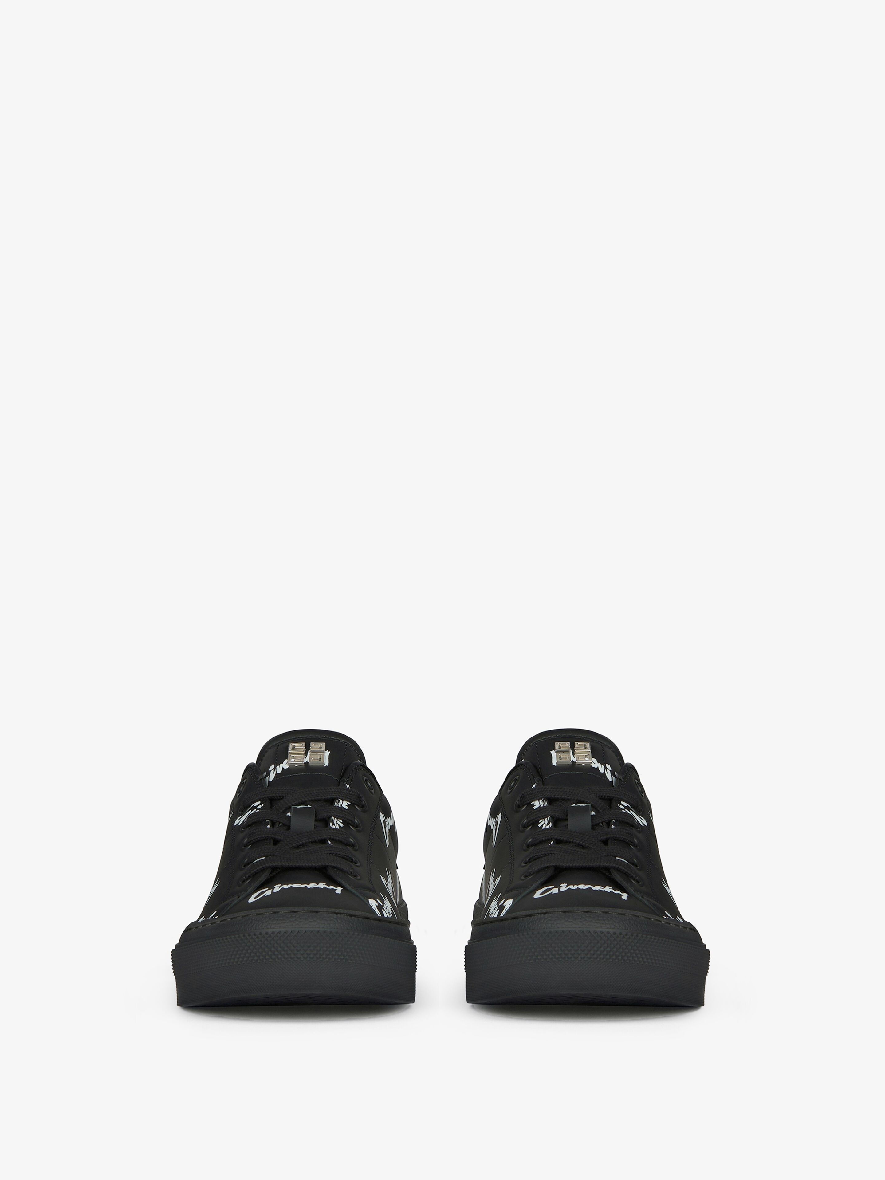 CITY SPORT SNEAKERS IN ALL-OVER GIVENCHY PRINTED LEATHER - 2