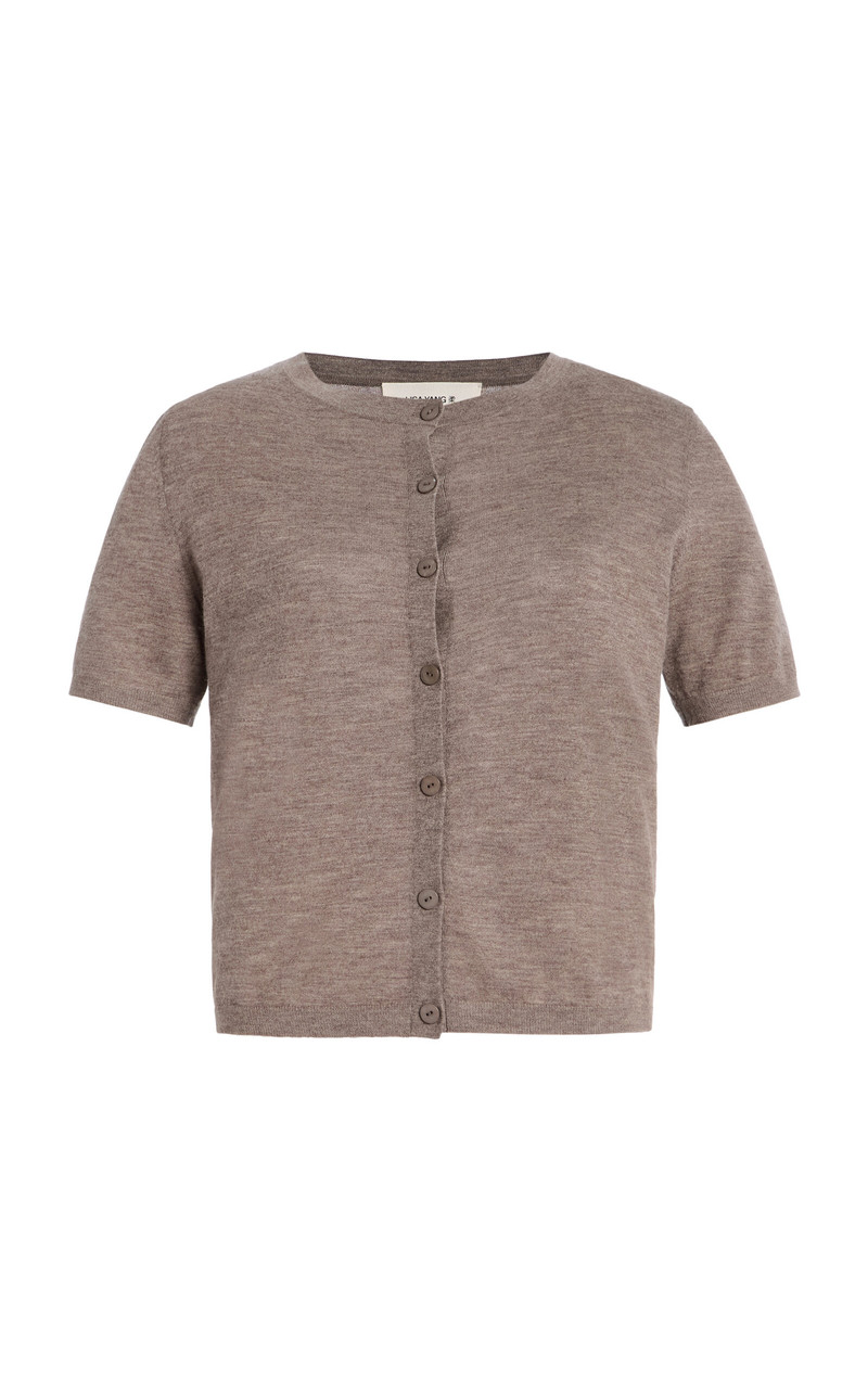 Charlotte Cashmere Cardigan neutral 1