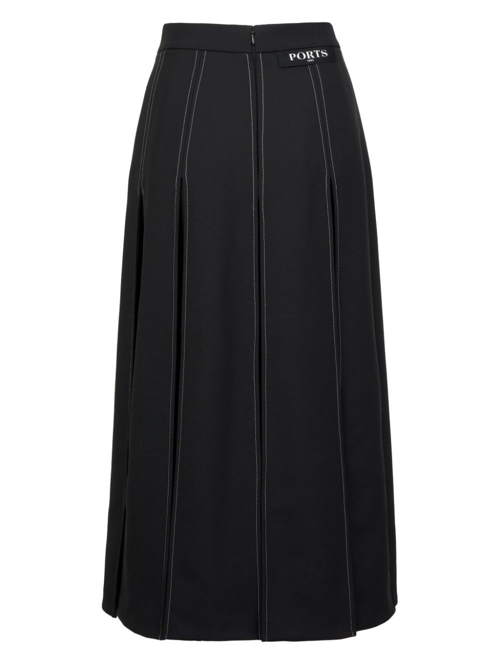 cut-out midi skirt - 5