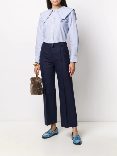 See by Chloé pleat-detail trousers outlook