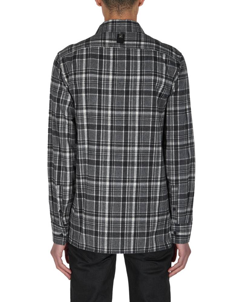 PLAID LOGO SHIRT 5