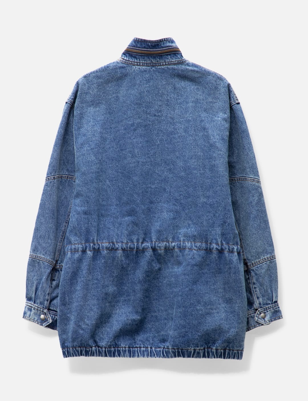 DENIM PARKA JACKET - 2