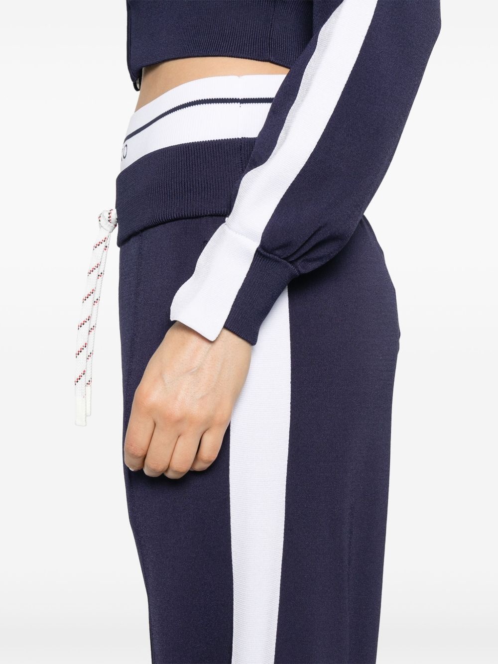 logo-waistband track pants - 5