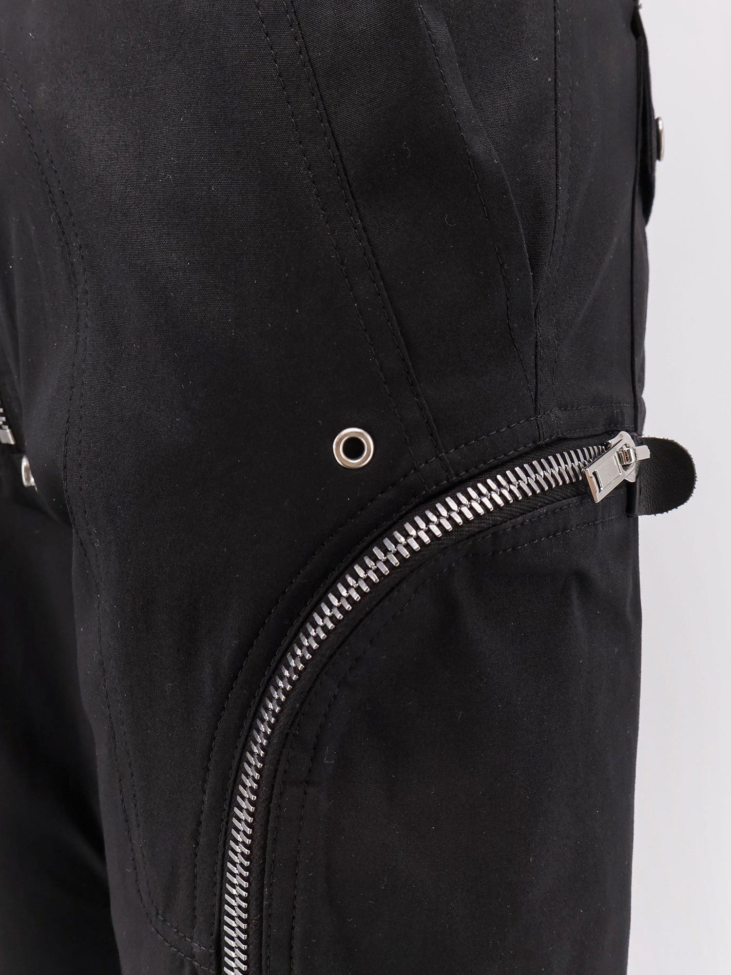 Rick Owens Men Bauhaus Cargo Certified Cotton Trousers - 5