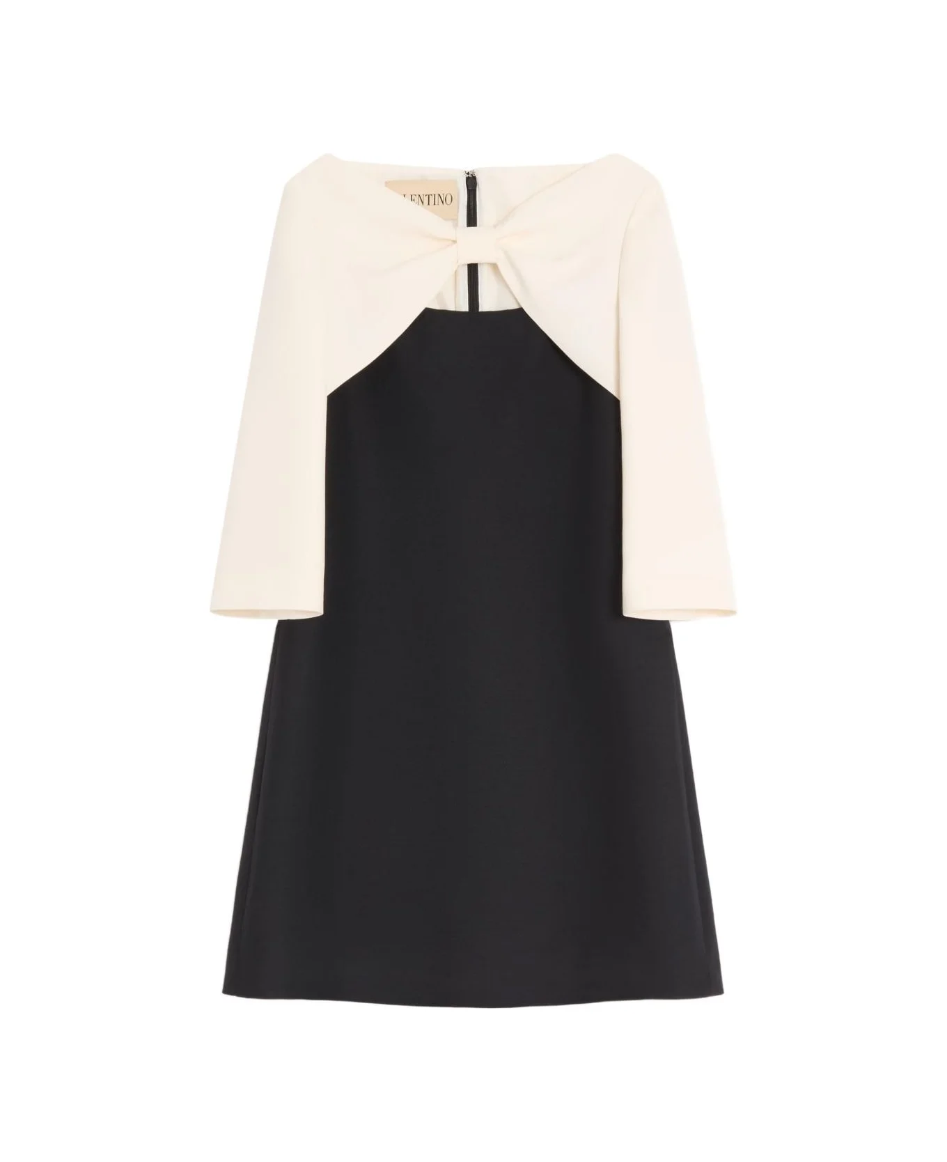 Wool And Silk Mini Dress - 1