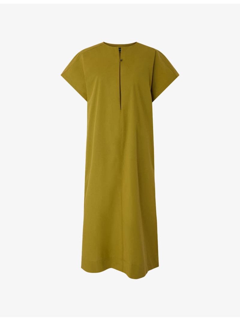 Ianni Detachable-Top Cotton-Poplin Midi Dress 1