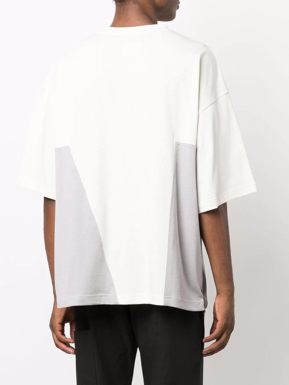 colour block T-shirt - 4