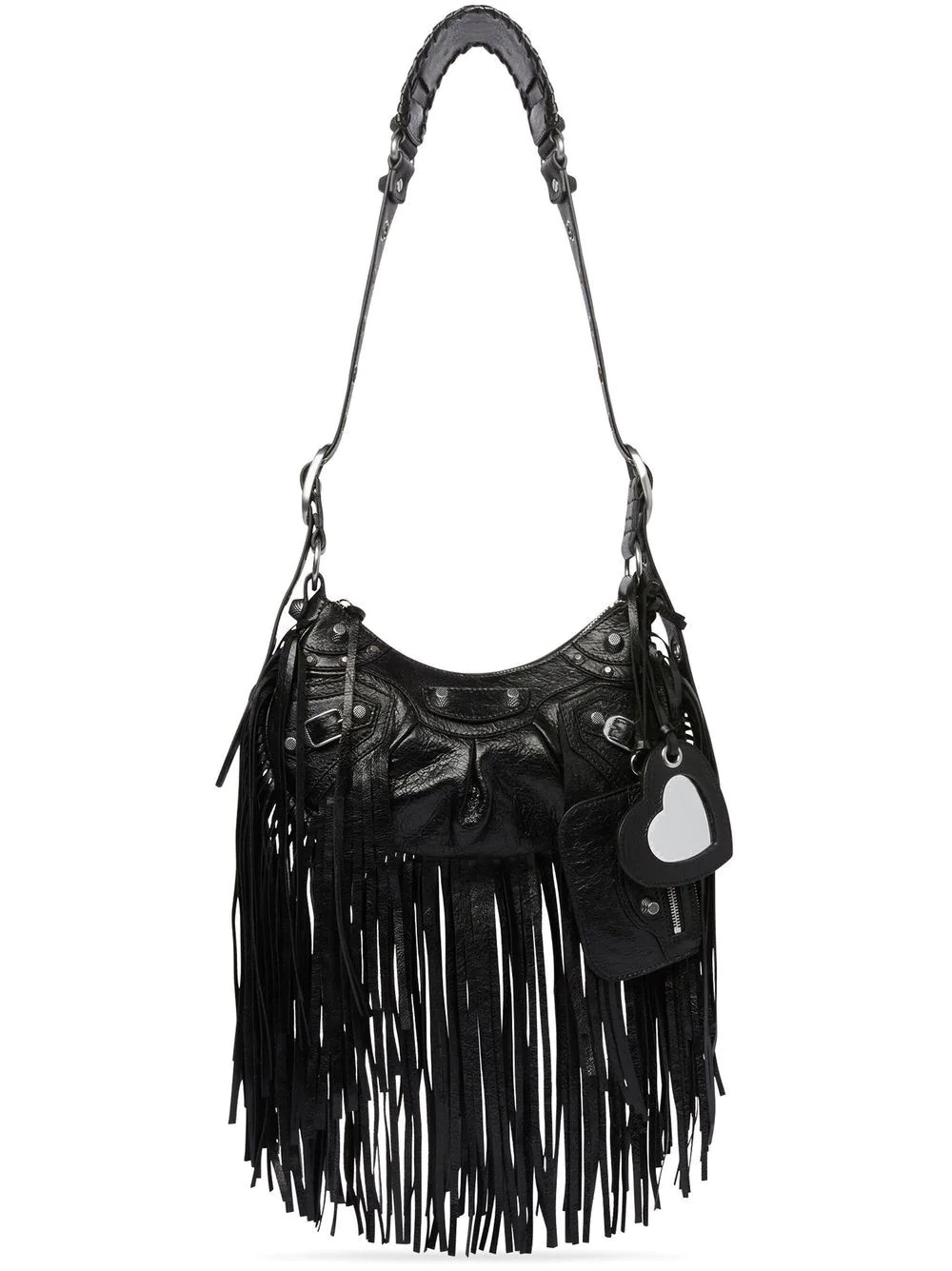 XS Le Cagole fringed shoulder bag - 1