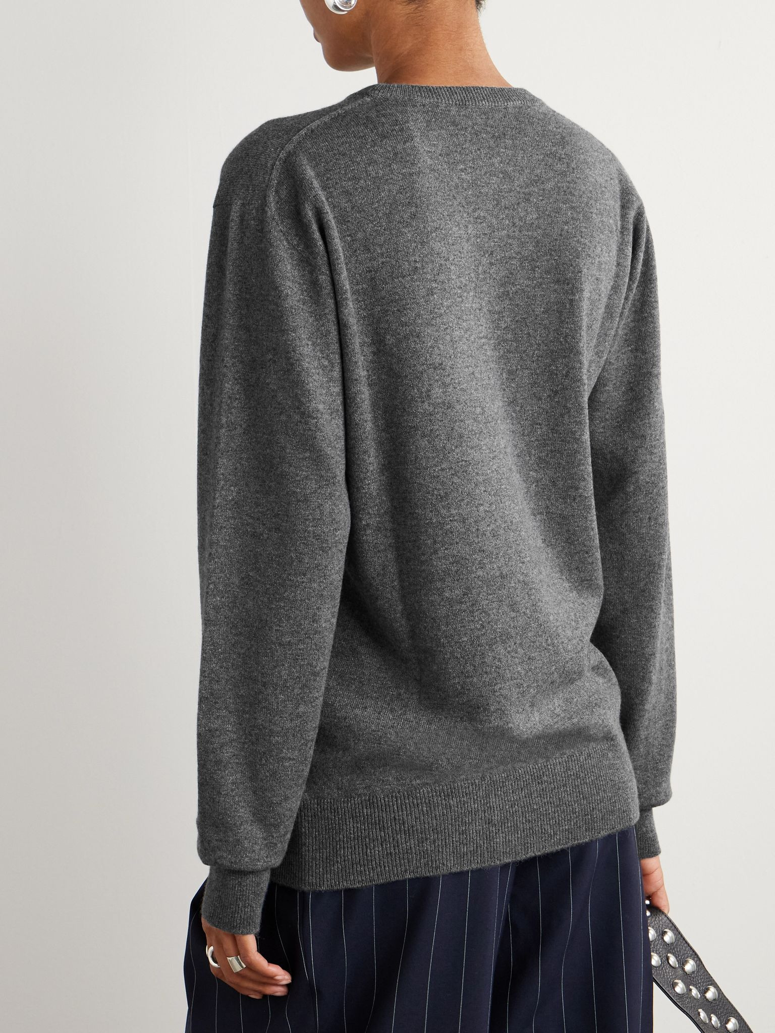 Cashmere sweater Gray - 3