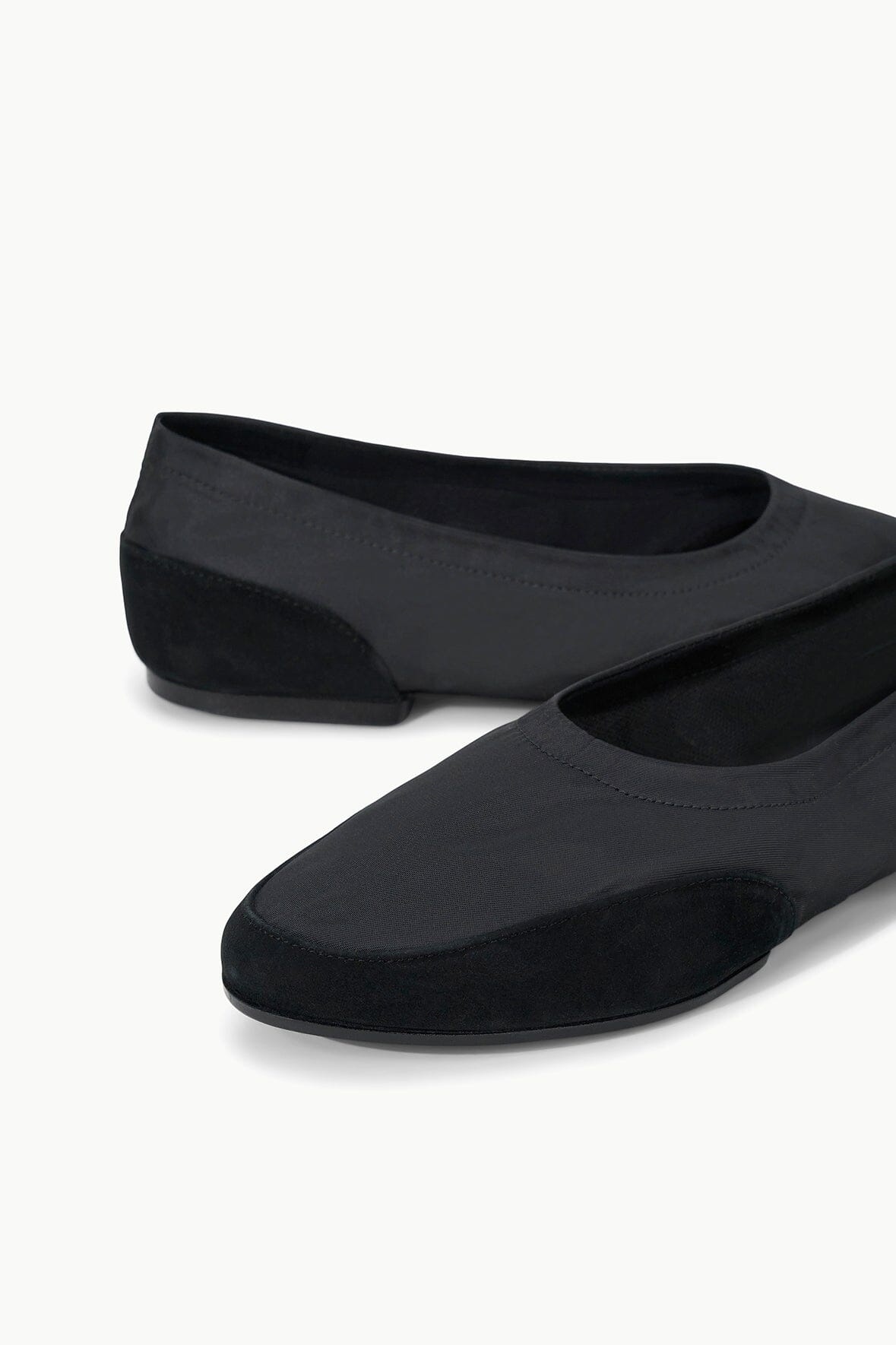 STAUD ALBA SPORT BALLET FLAT BLACK - 6