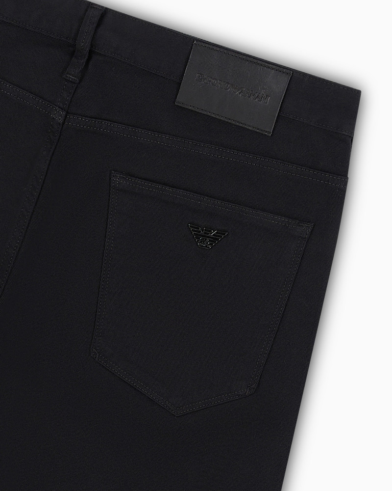 J06 Stretch-twill slim-fit trousers 6