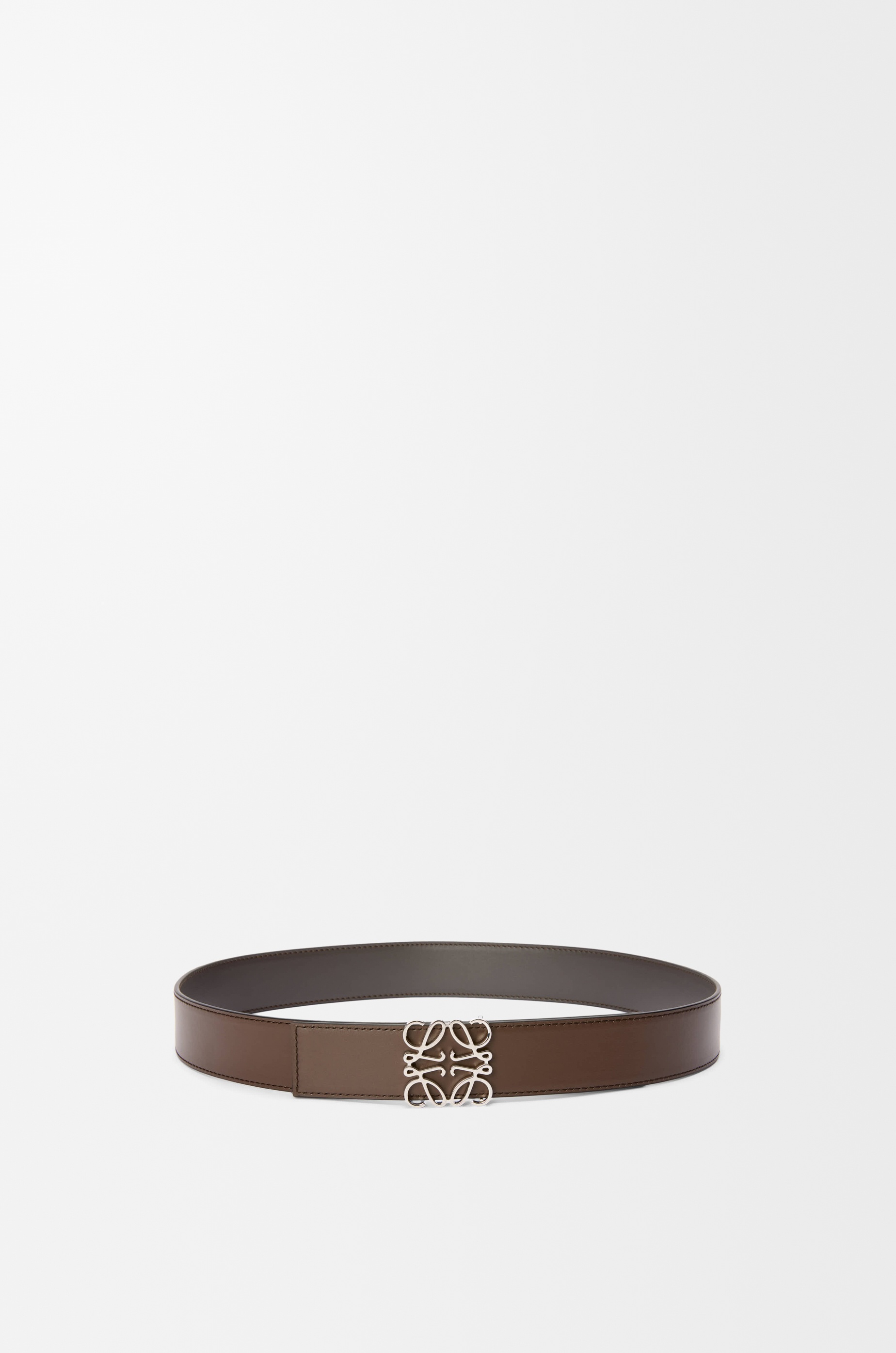 Reversible Anagram belt in smooth calfskin - 4