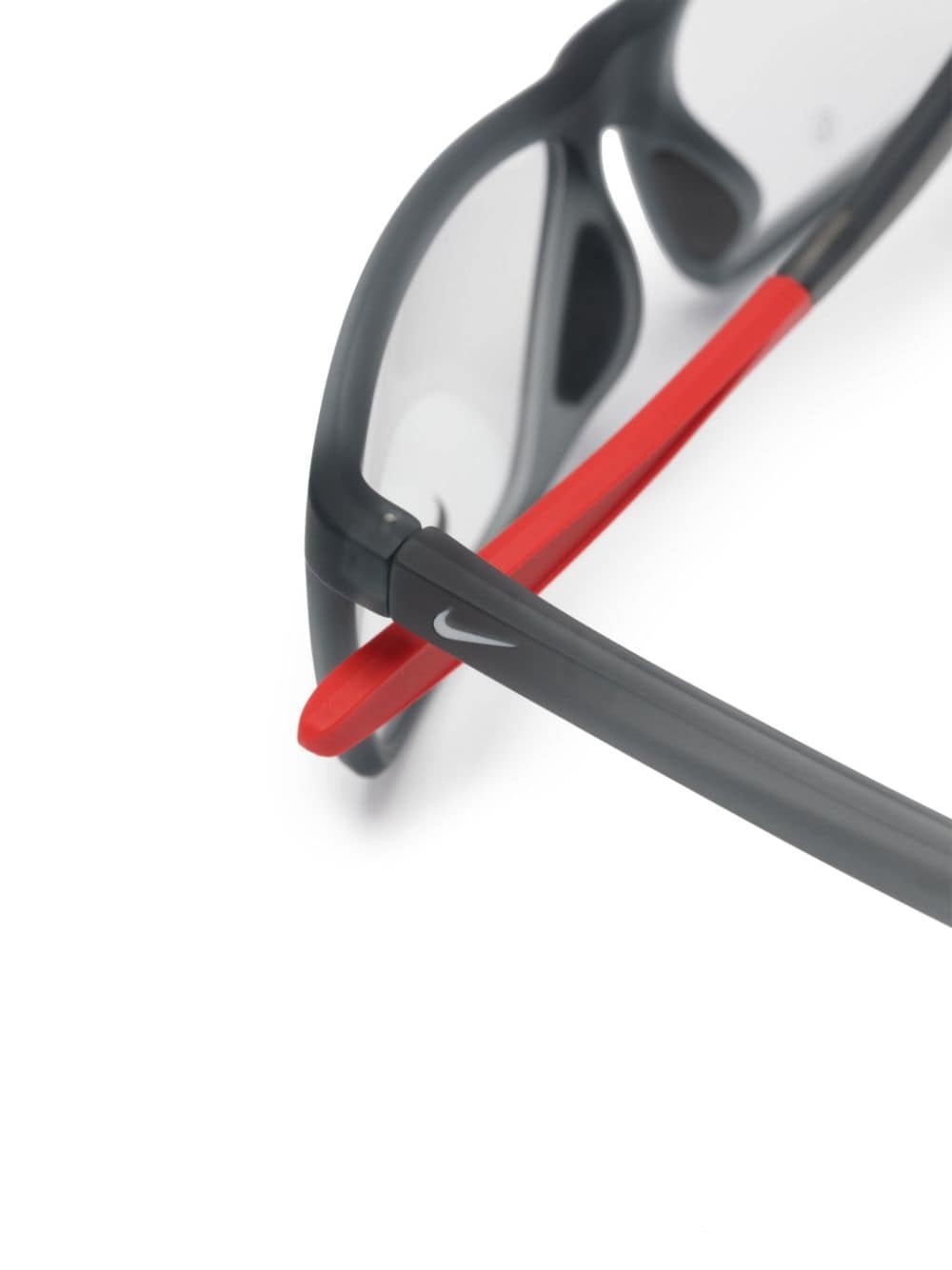 two-tone rectangle-frame glasses - 3