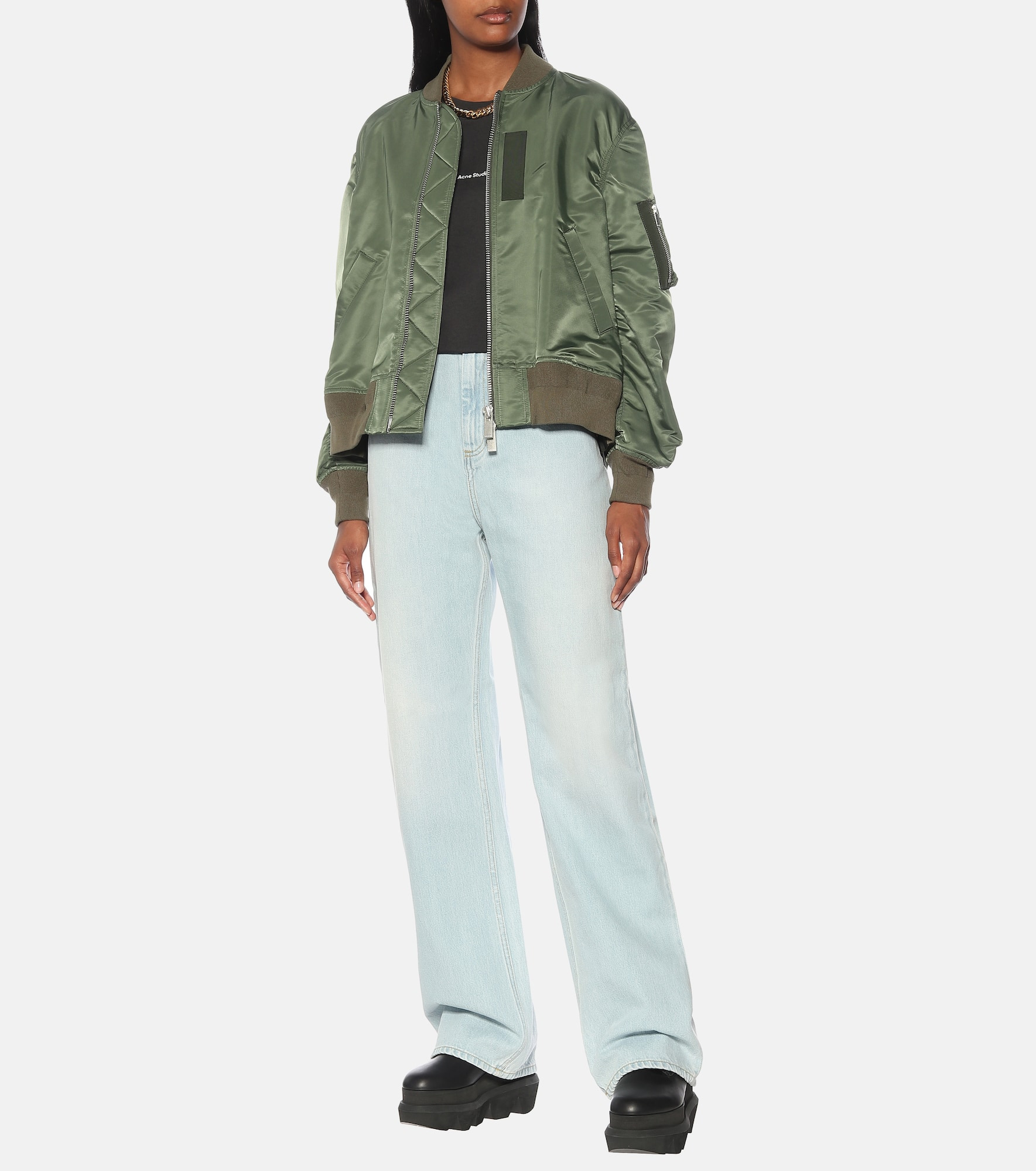 Nylon bomber jacket - 2