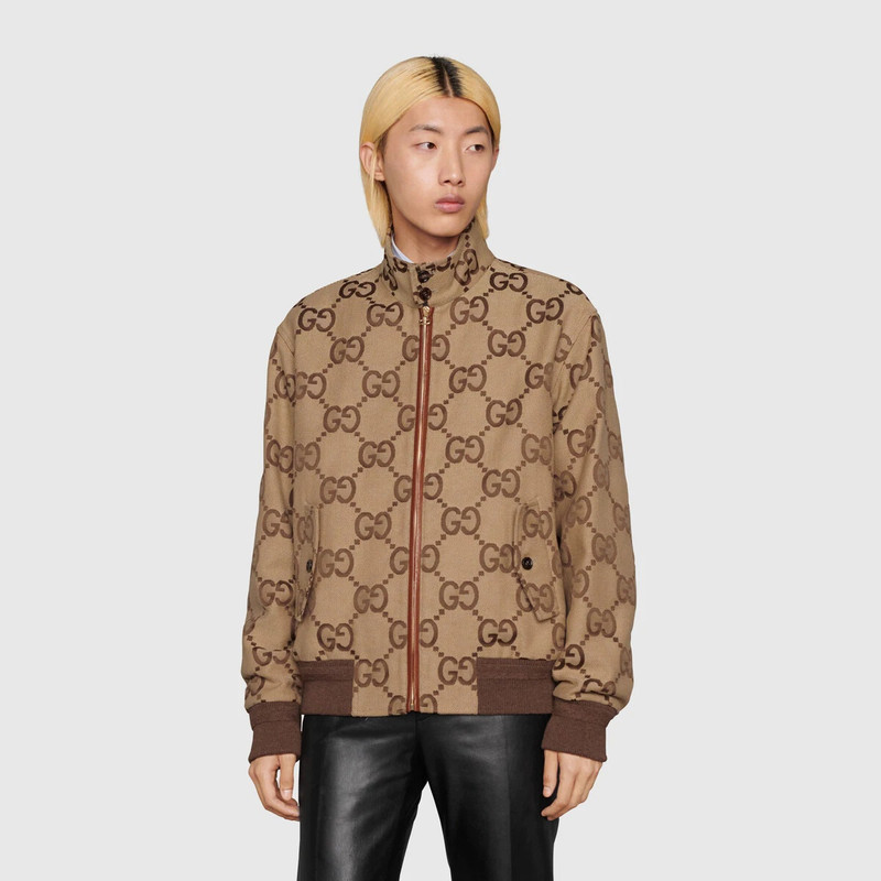 Jumbo GG canvas jacket 3