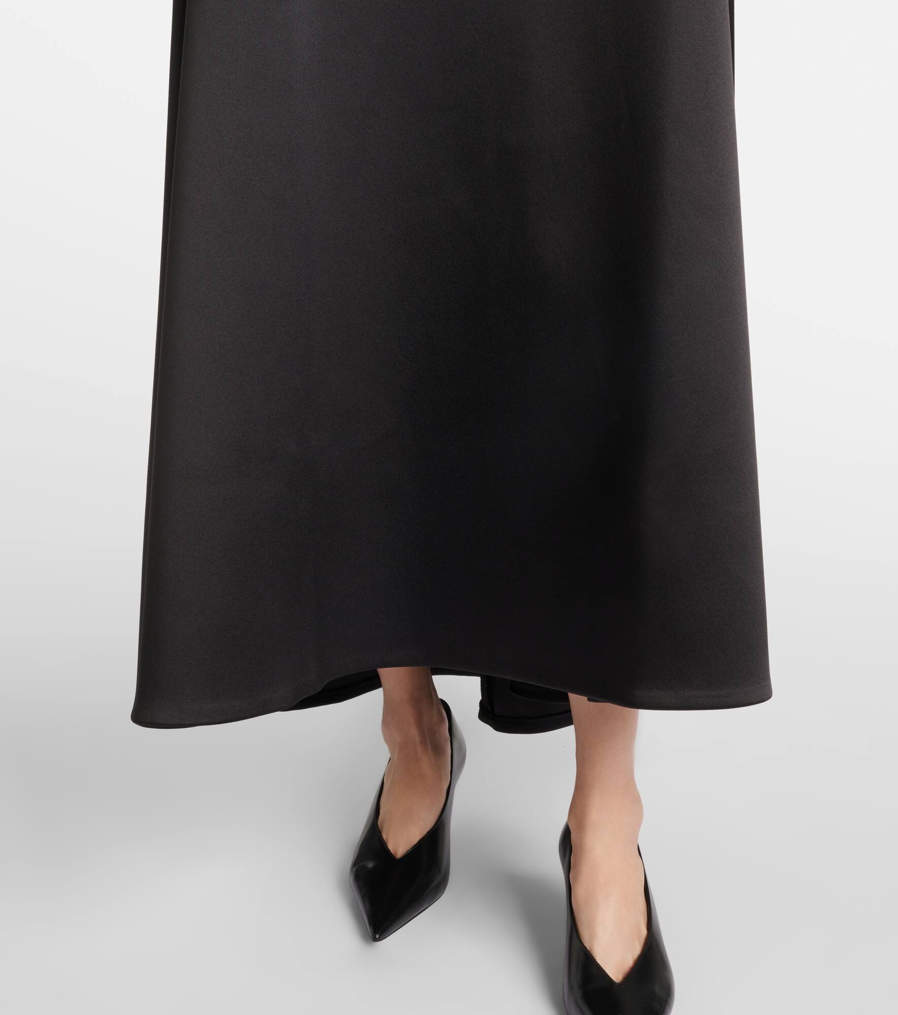 Satin maxi dress - 5