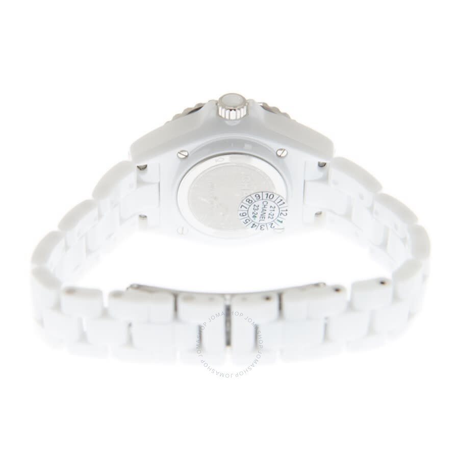 Chanel J12 Quartz White Dial Ladies Watch H5698 - 5