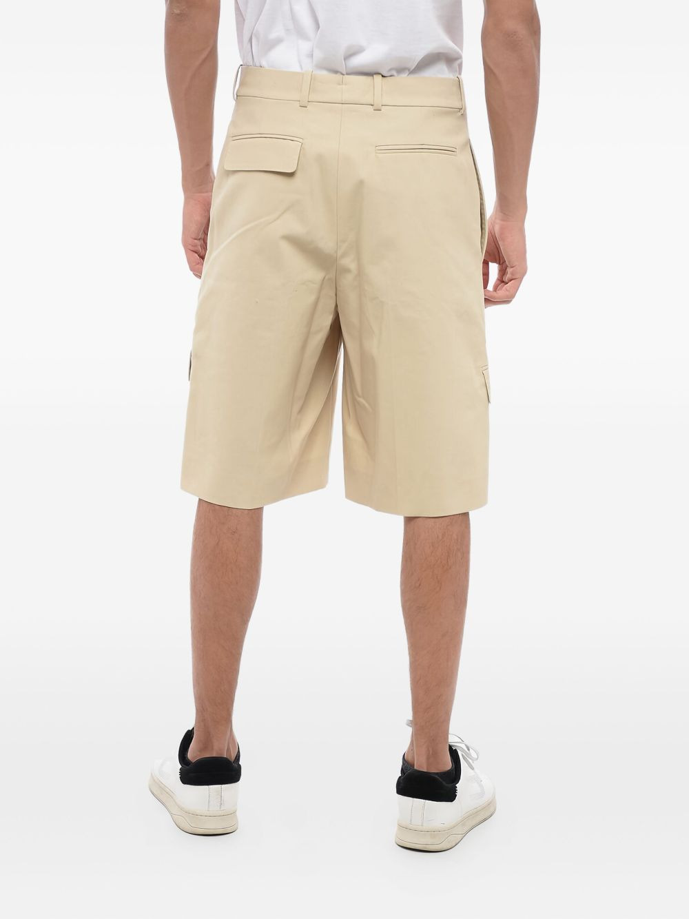 tailored cotton shorts - 3