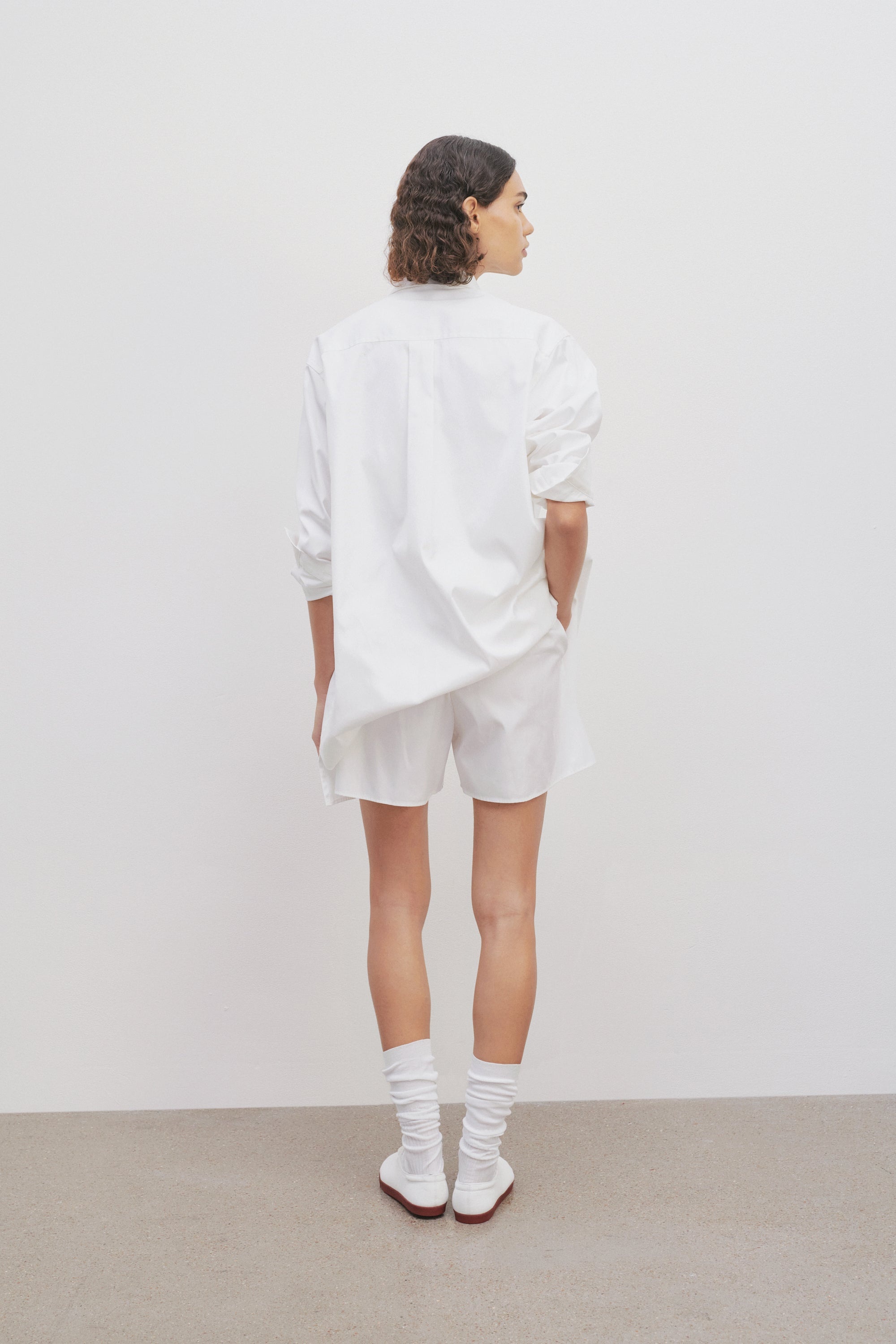 Gunther Short in Cotton - 5