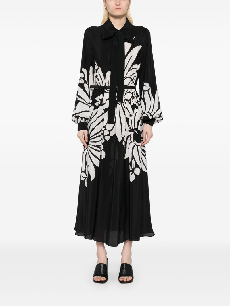 ELIE SAAB printed silk dress outlook