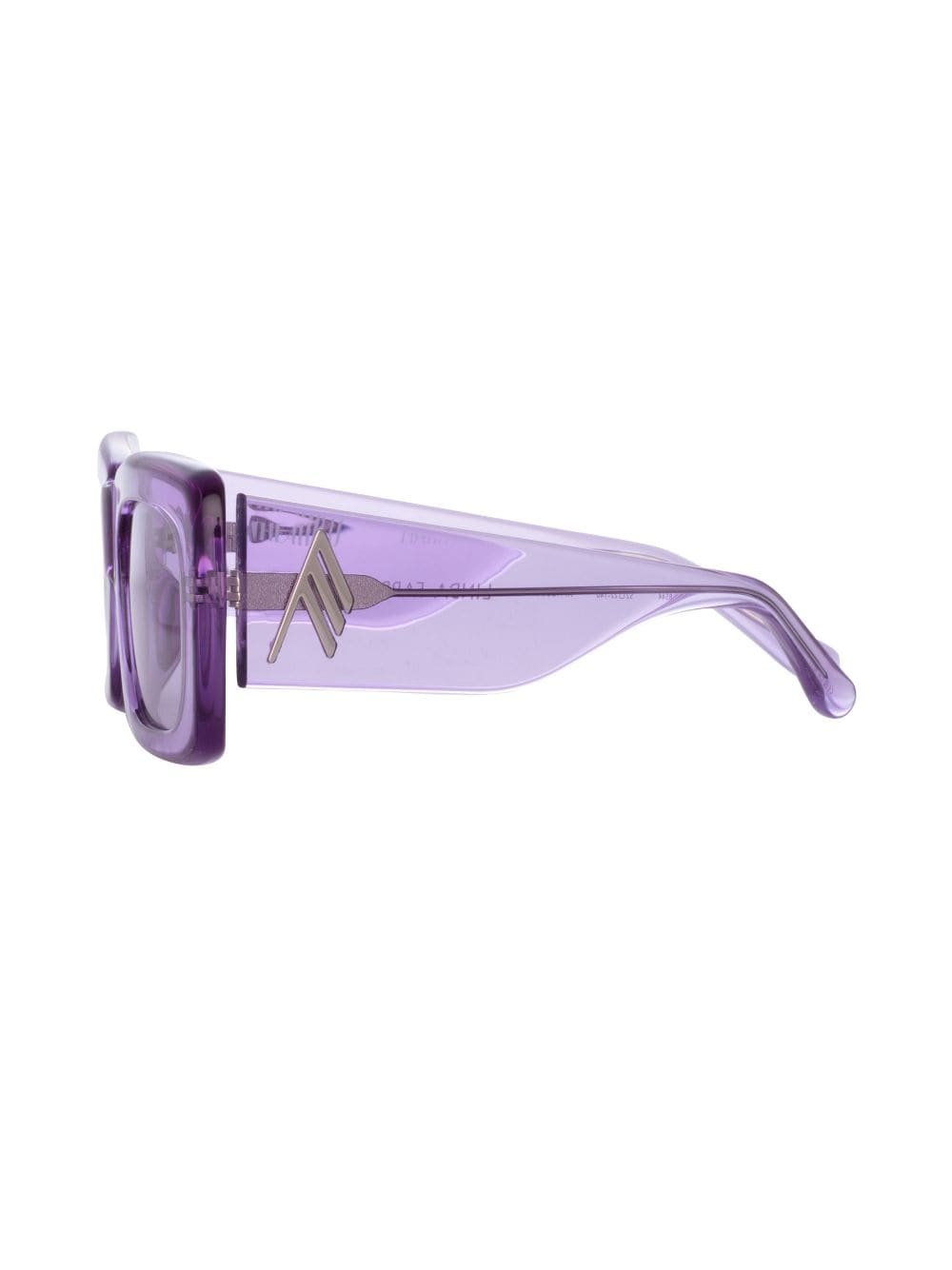 x Linda Farrow rectangle-frame sunglasses - 3