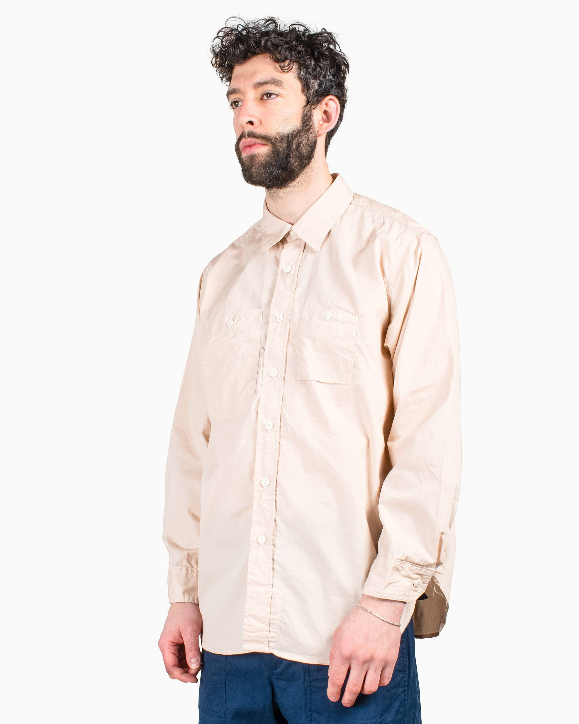 Work Shirt Pink Superfine Poplin - 4