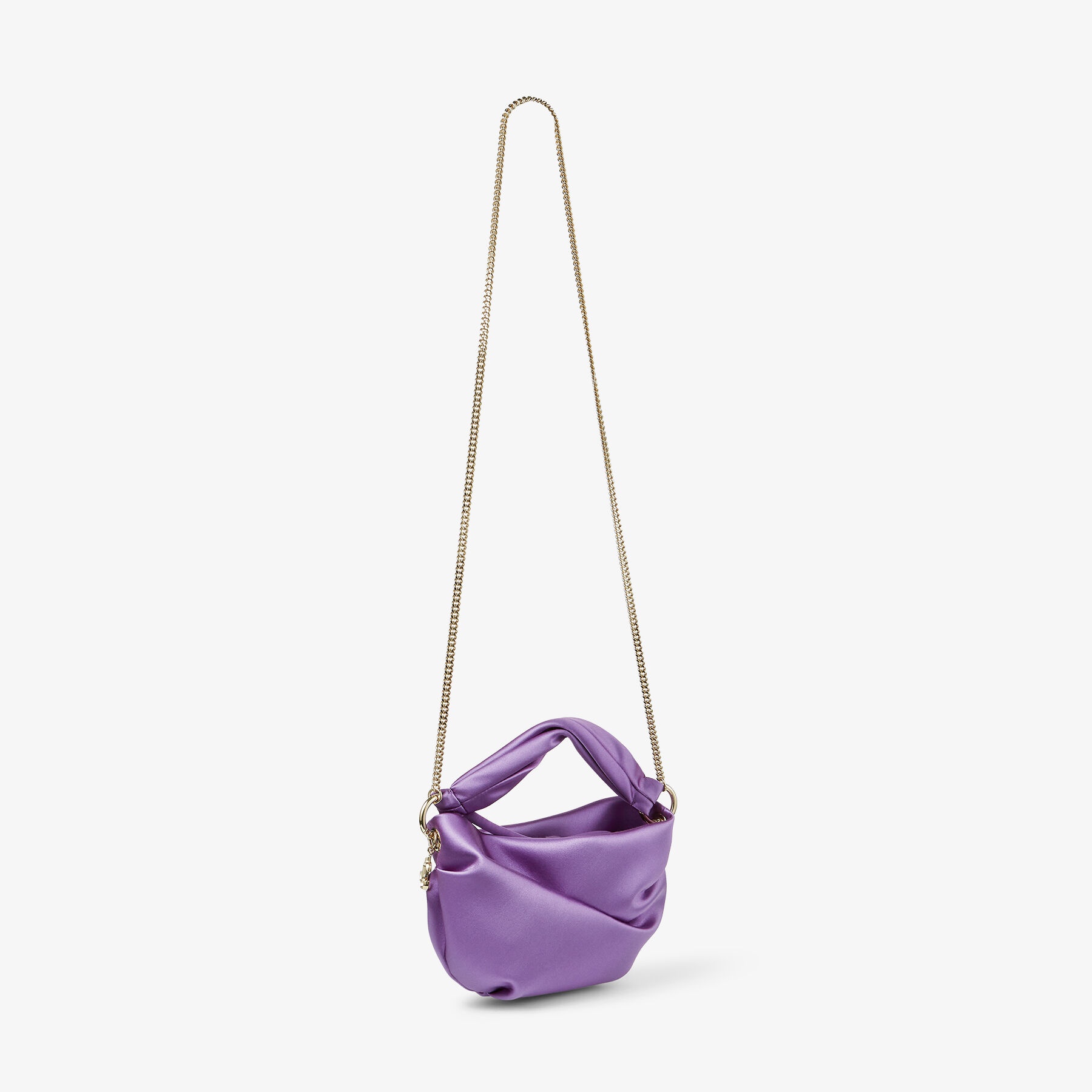 Bonny
Wisteria Satin Bag with Twisted Handle - 6