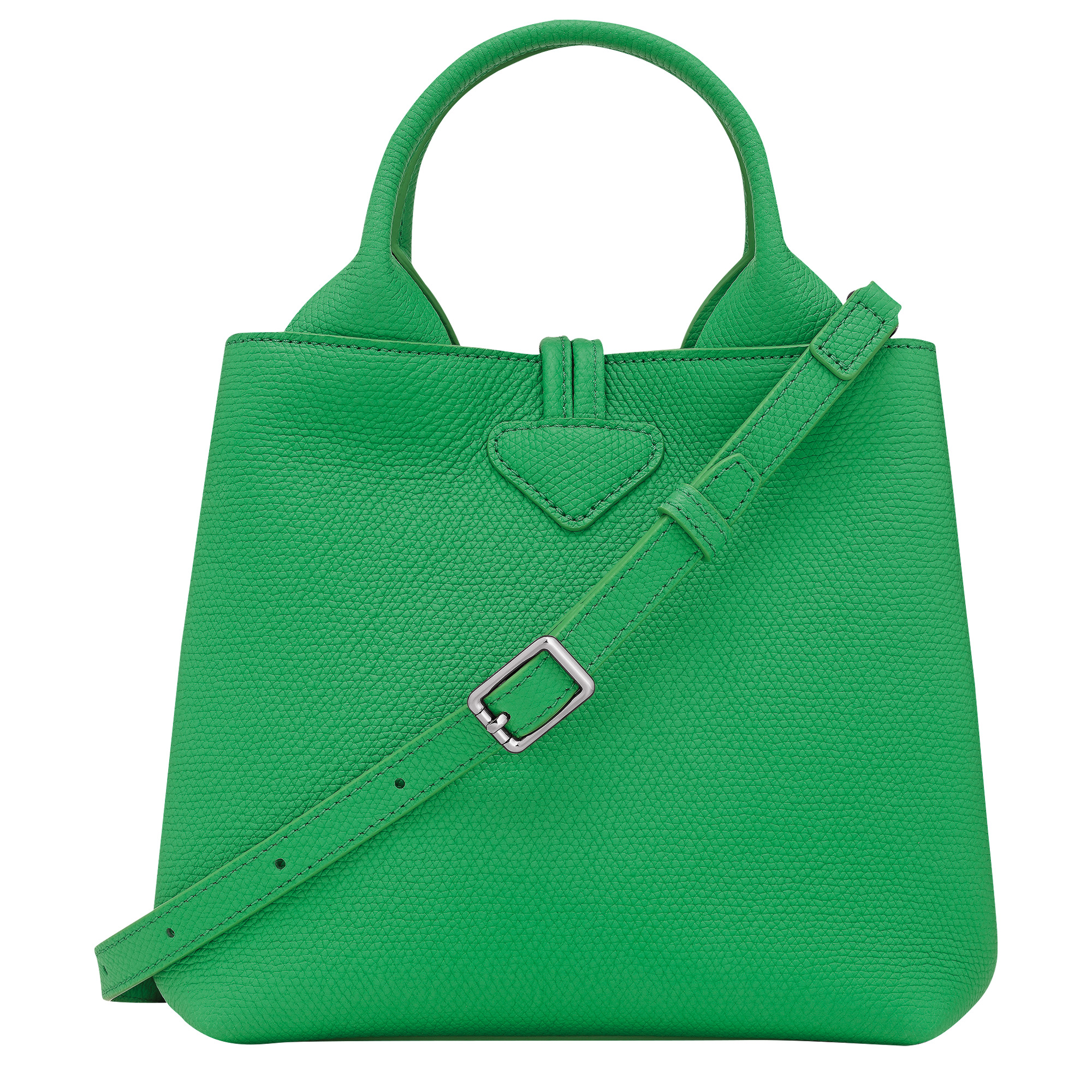 Le Roseau S Handbag Spring Green - Leather - 4