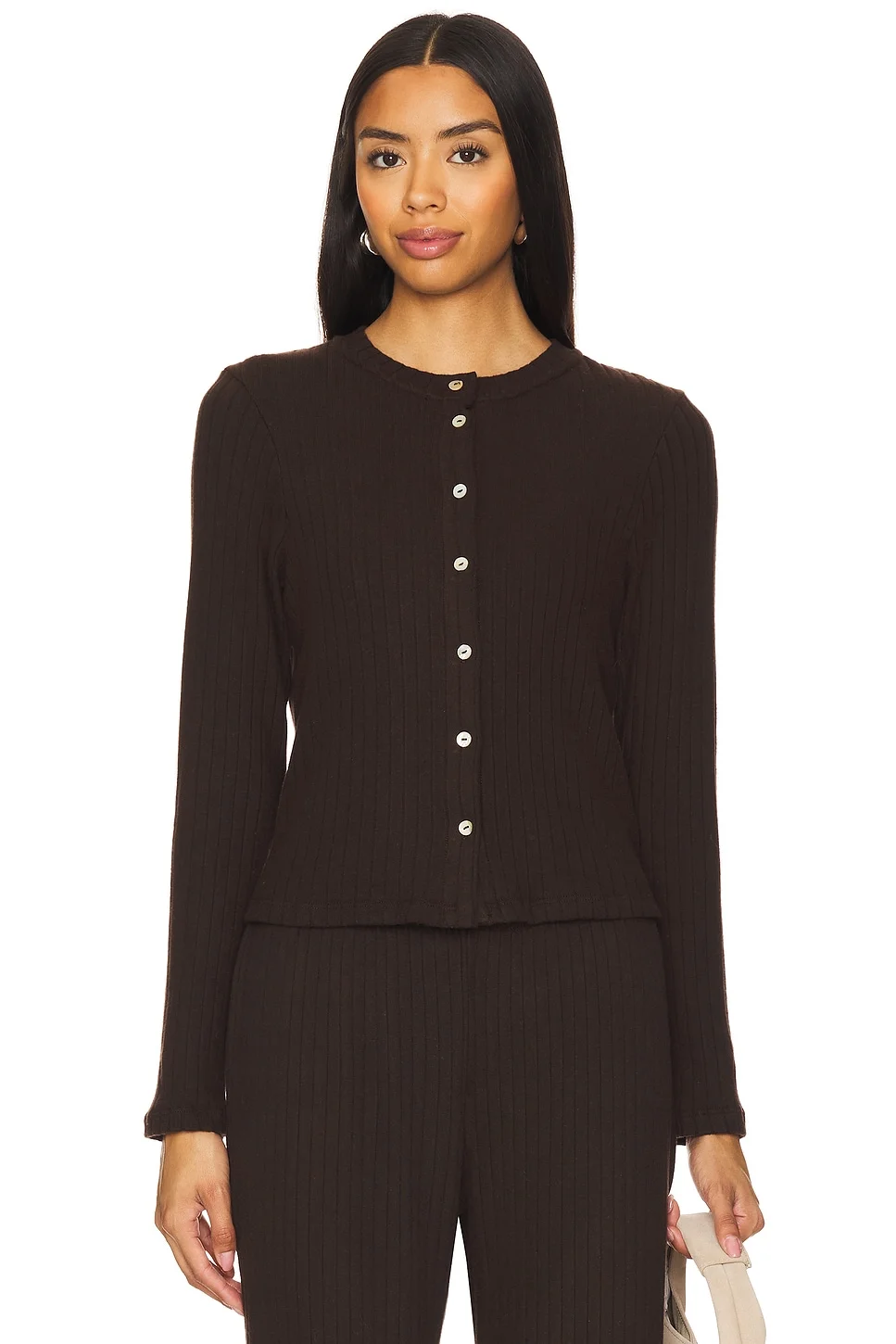 The Sweater Rib Cardi - 1