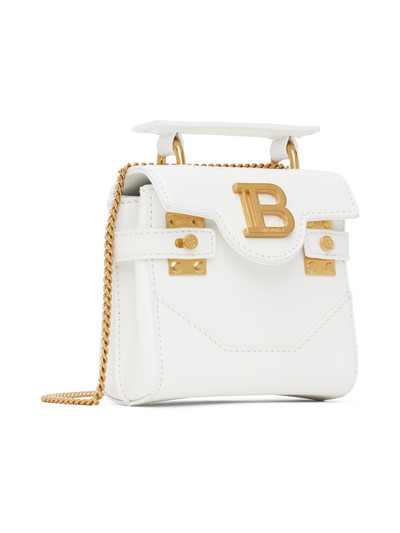 Balmain White B-Buzz Mini Bag outlook