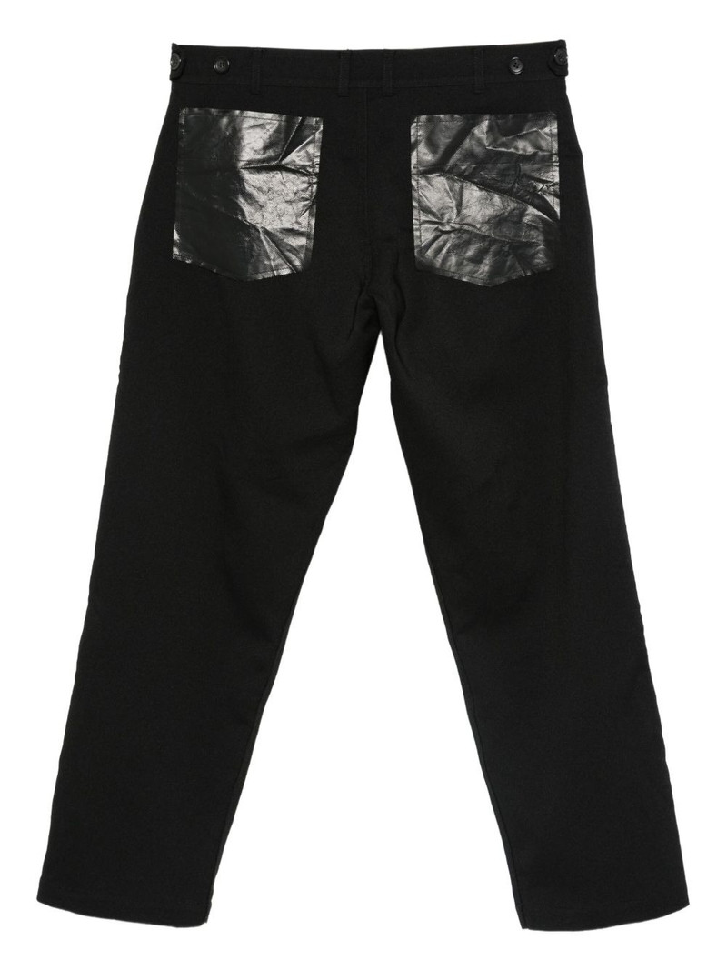 Comme des Garçons SHIRT button-fastening patch-pocket pants outlook