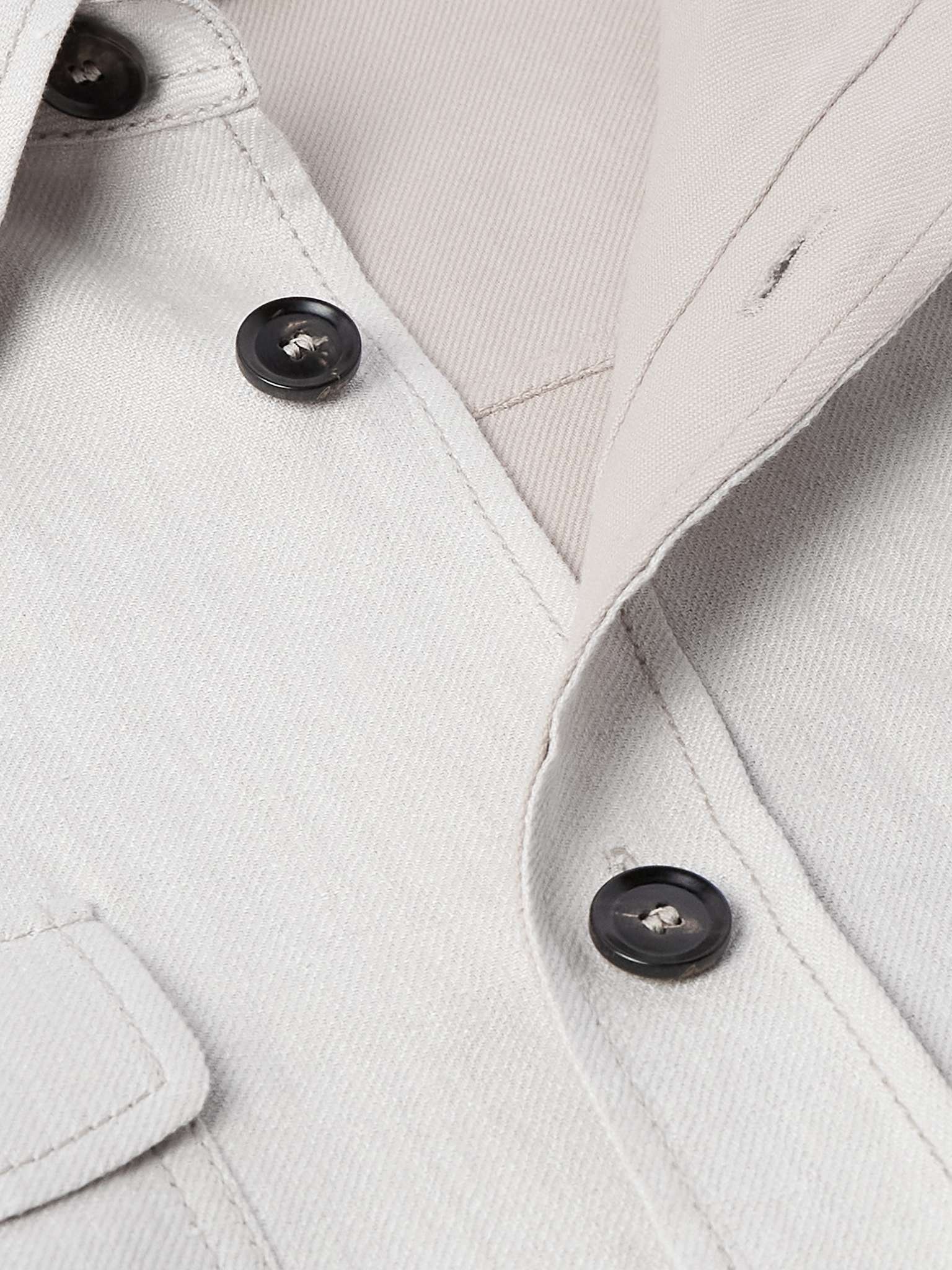 Linen-Blend Twill Overshirt - 5