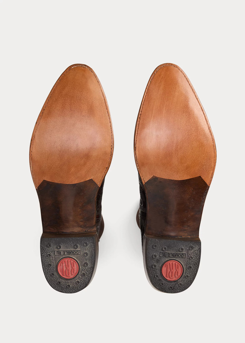 Plainview Hand-Tooled Leather Boot 4