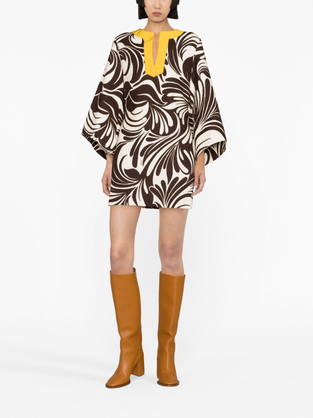 The Kaftan Mini printed dress - 2