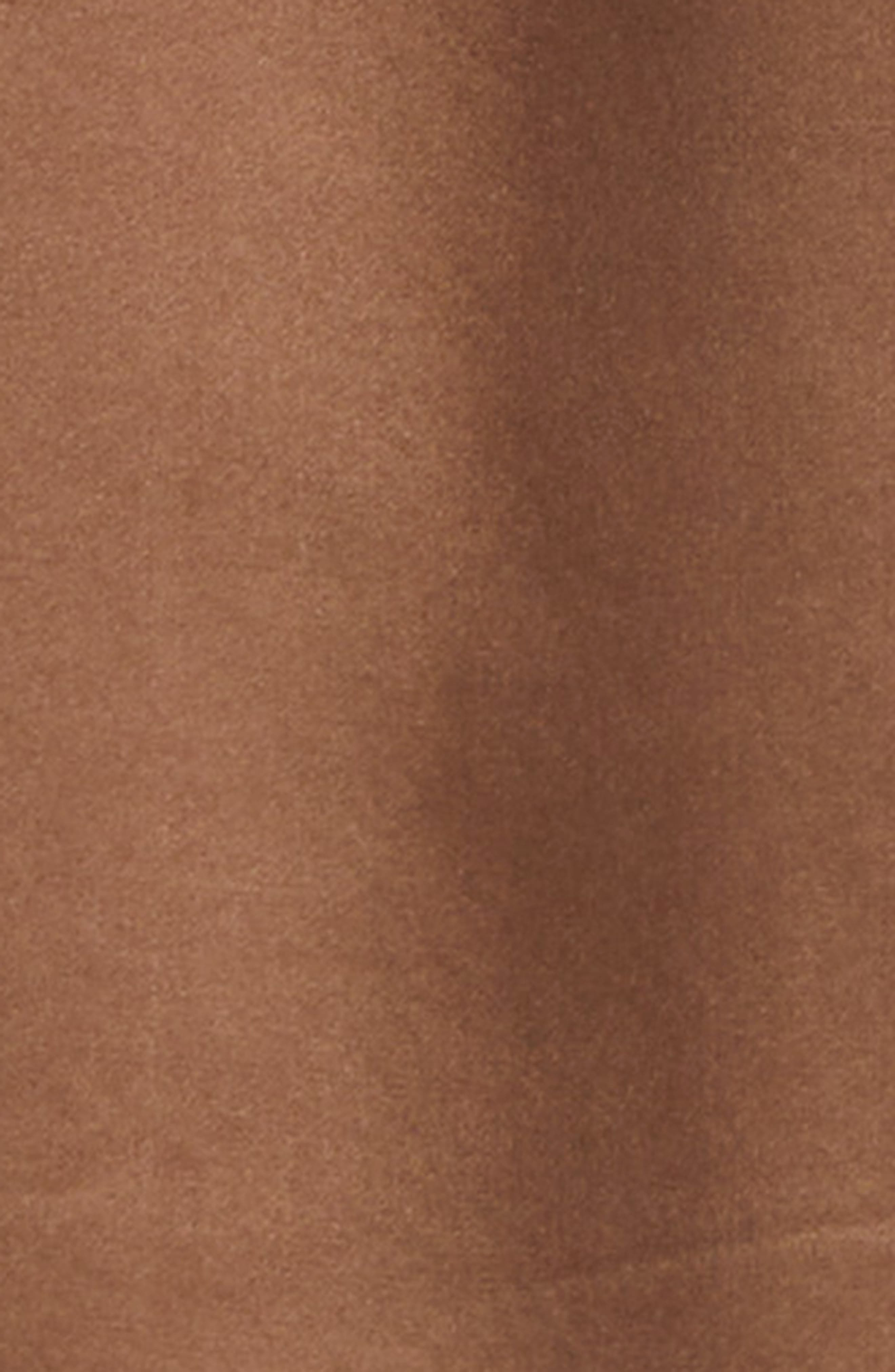 L'AGENCE Dani Silk Charmeuse Blouse in Cinnamon Swirl at Nordstrom - 6