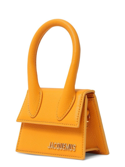 JACQUEMUS Le Chiquito leather top handle bag outlook
