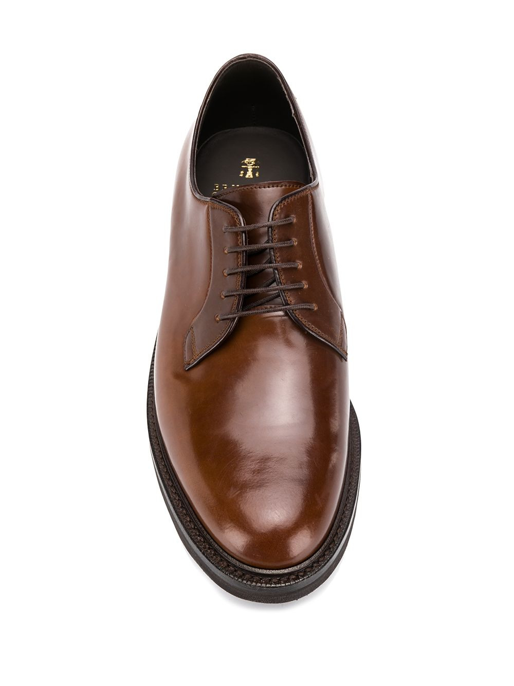 classic lace-up Derby shoes - 4