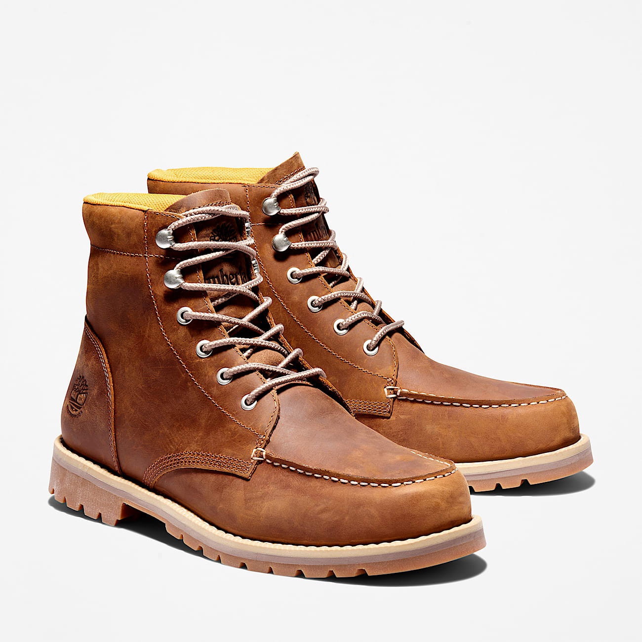Men's Redwood Falls Waterproof Moc-Toe Boot - 4